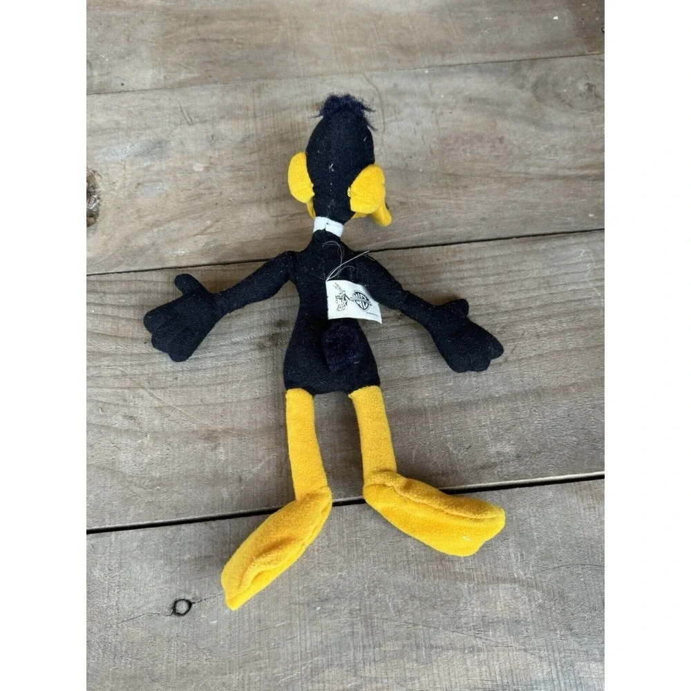Vintage Warner Brothers 9inch Daffy Duck Preloved Looney Toons 1996‎